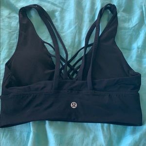 Size 4 Strappy lululemon sports bra